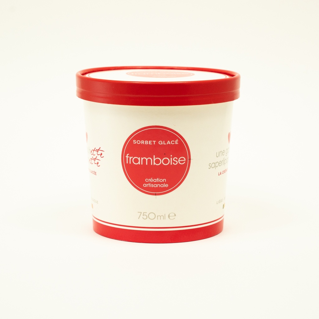 Pot 3/4 Sorbet Framboise