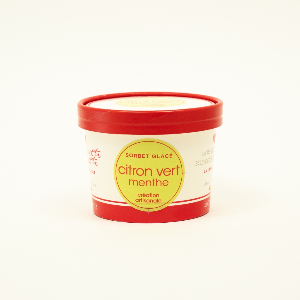 Pot 1/3 Sorbet Citron Vert/Menthe