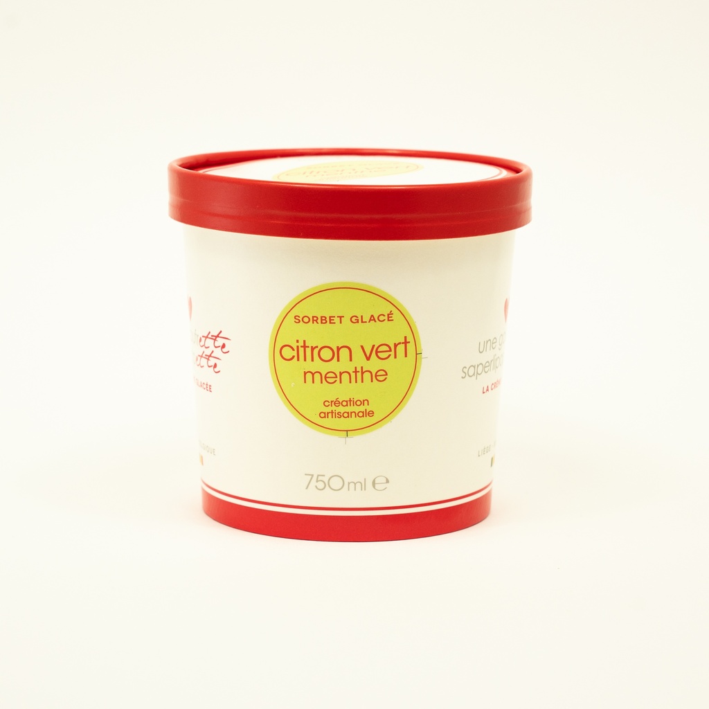 Pot 3/4 Sorbet Citron Vert/Menthe