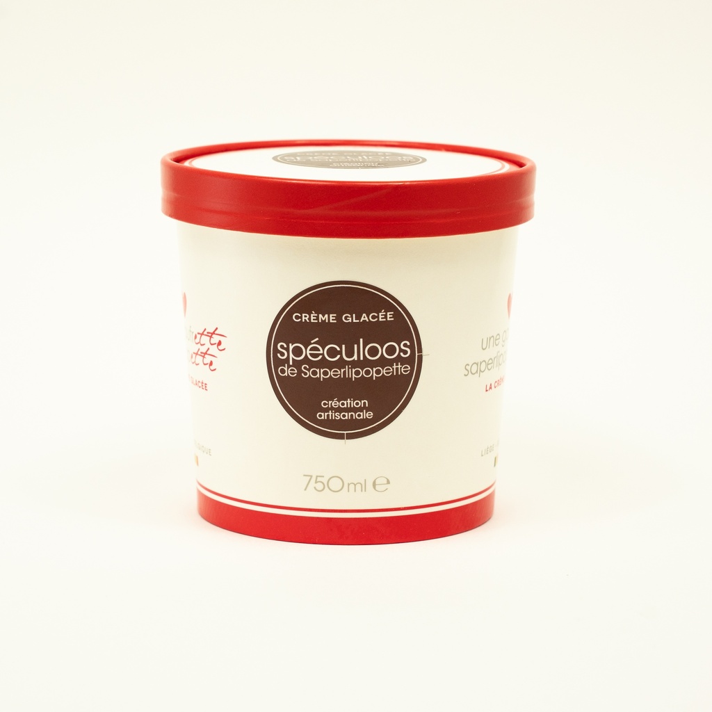 Pot 3/4 Glace Spéculoos