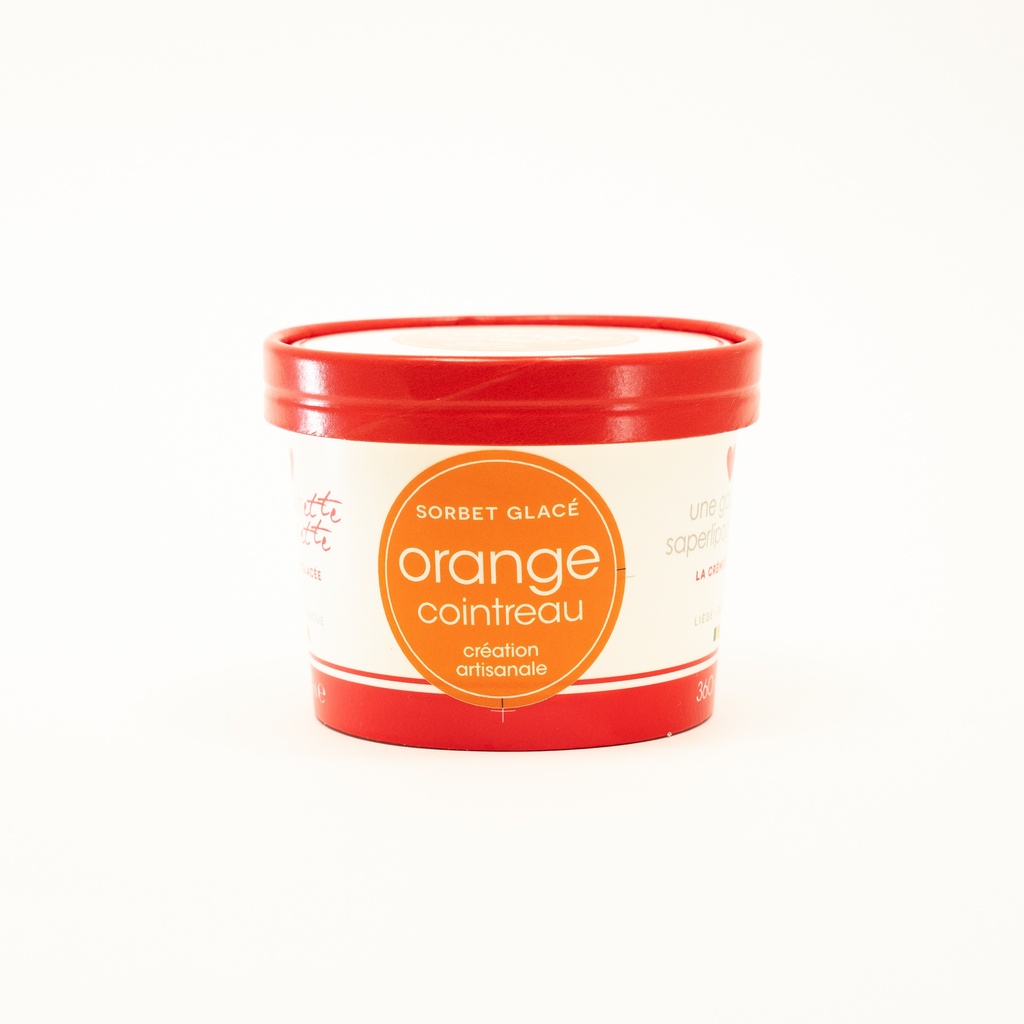 Pot 1/3 Sorbet Orange/Cointreau