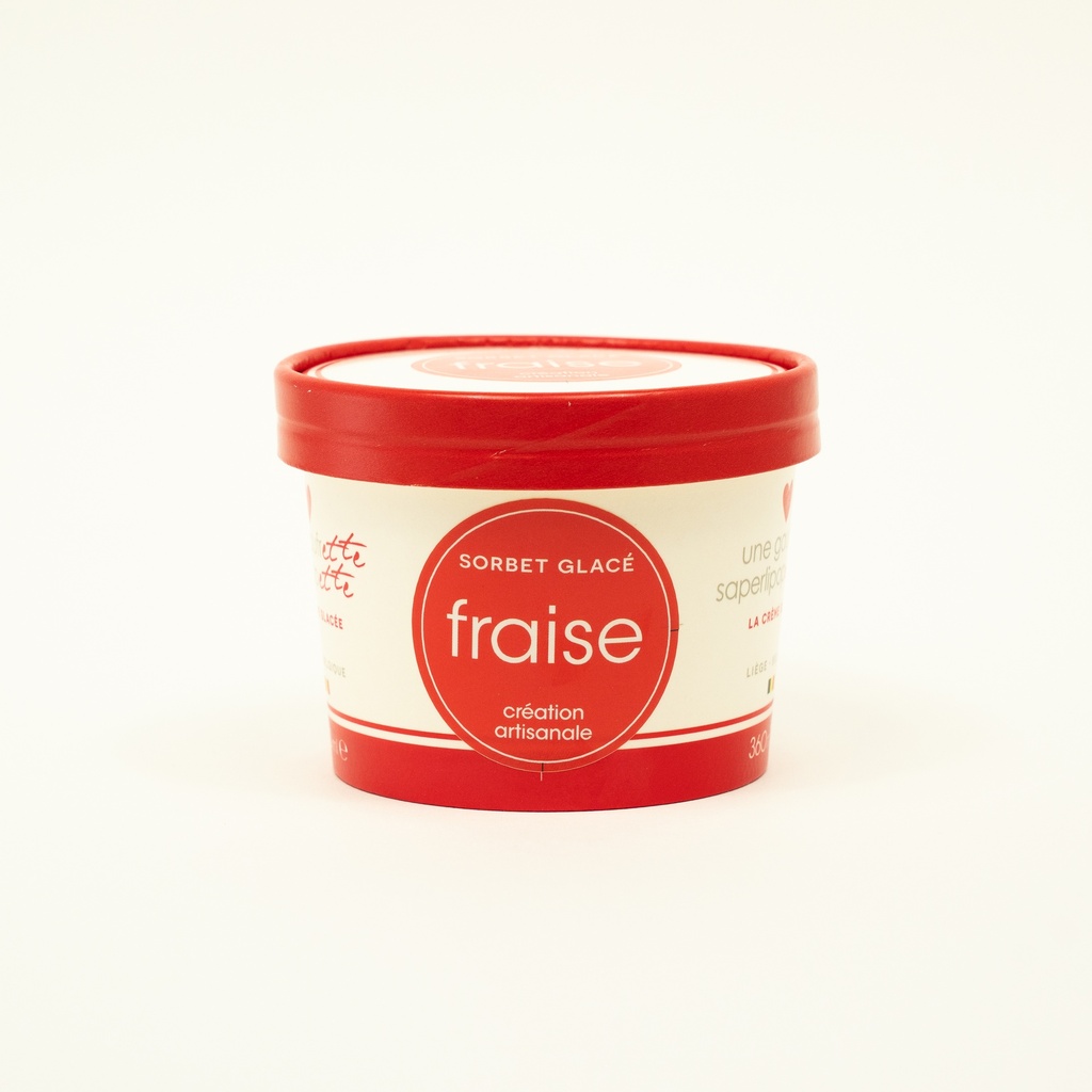 Pot 1/3 Sorbet Fraise