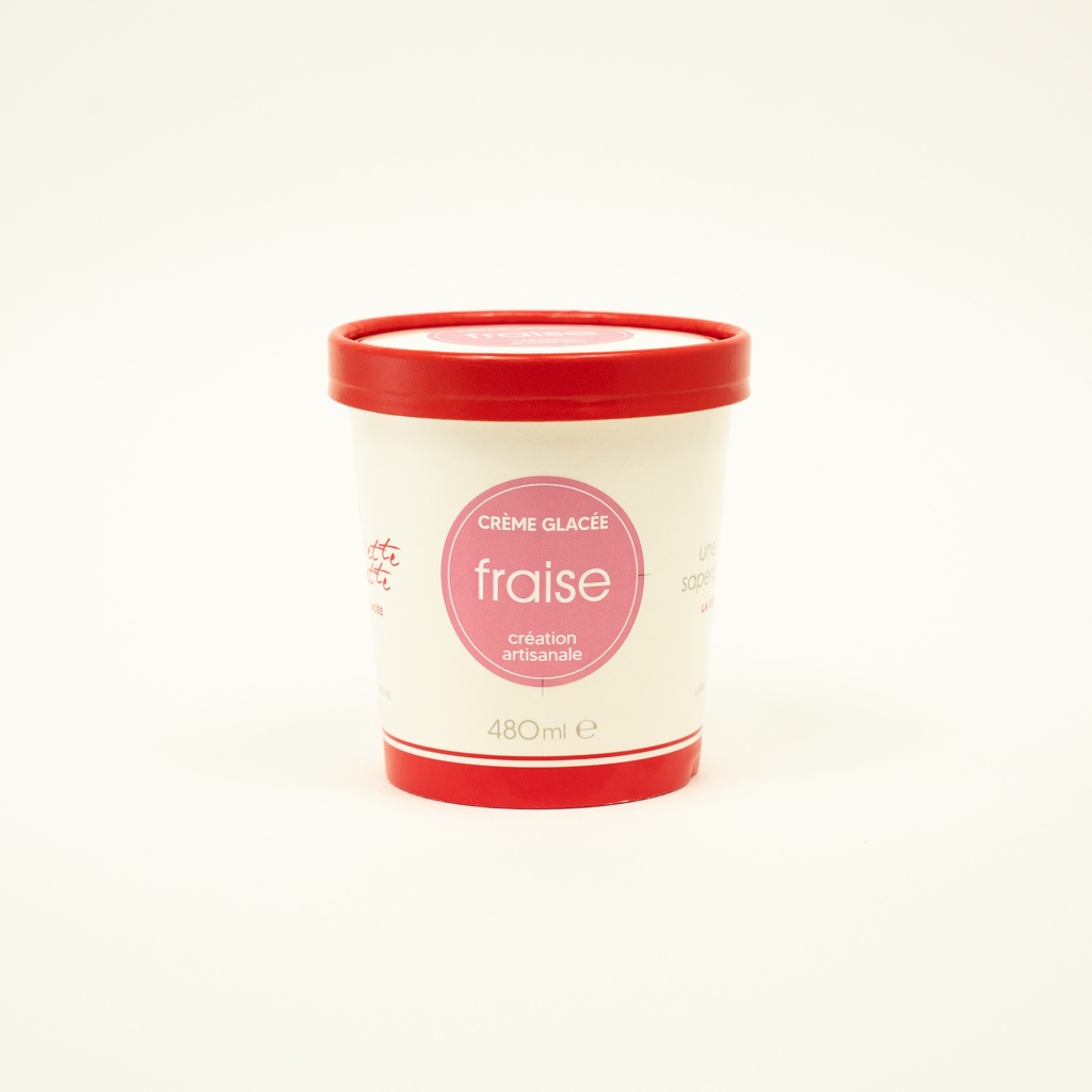 Pot 1/2 Glace Fraise