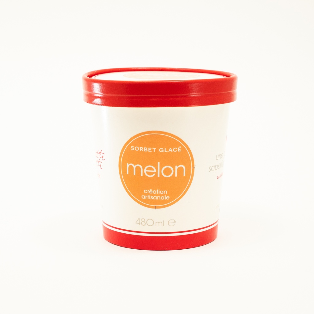 Pot 1/2 Sorbet Melon