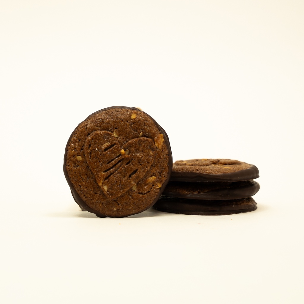 Petit Spéculoos Coeur au Chocolat
